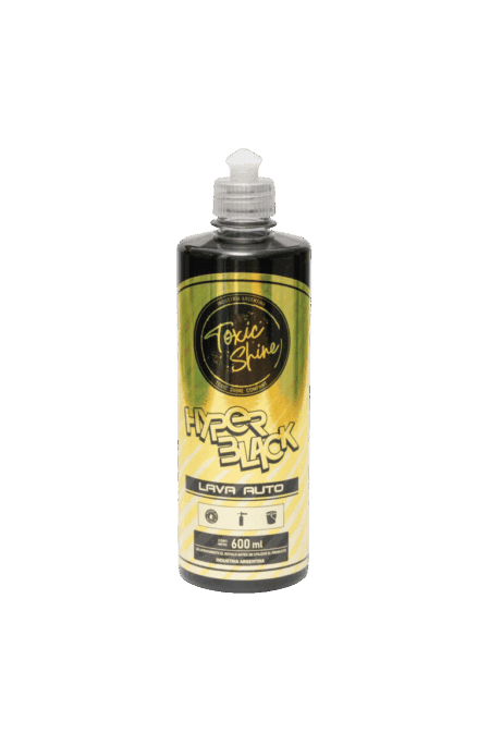 Shampoo Con Cera Hyper Black Toxic Shine Gold Edit 600 ml