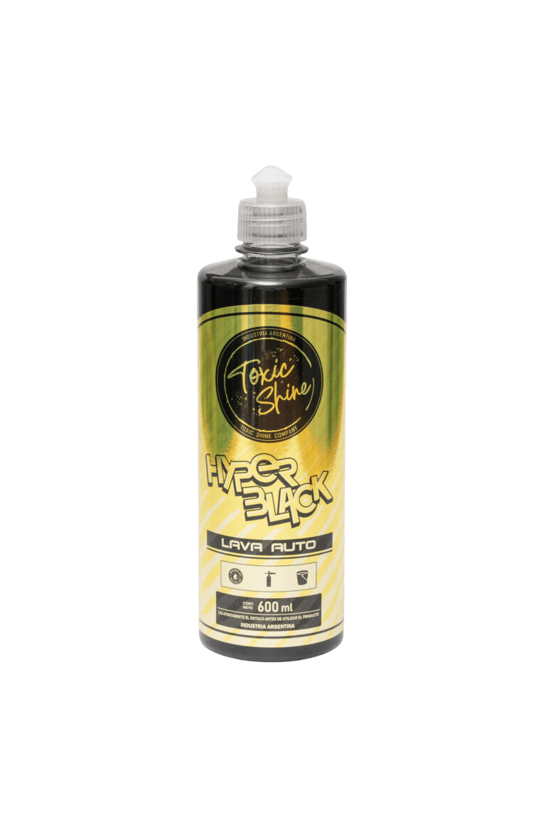 Shampoo Con Cera Hyper Black Toxic Shine Gold Edit 600 ml