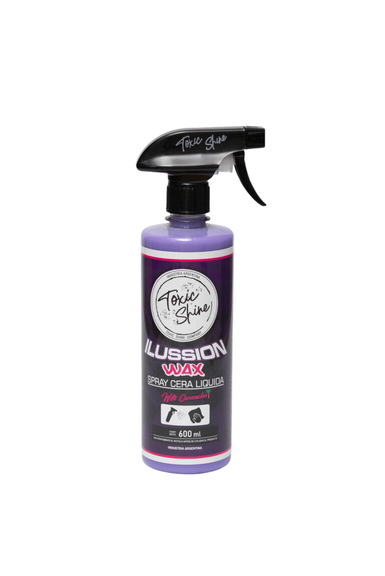 Quick Detail Ilussion Wax Carnauba Cera Liquida Rapida 600 ml