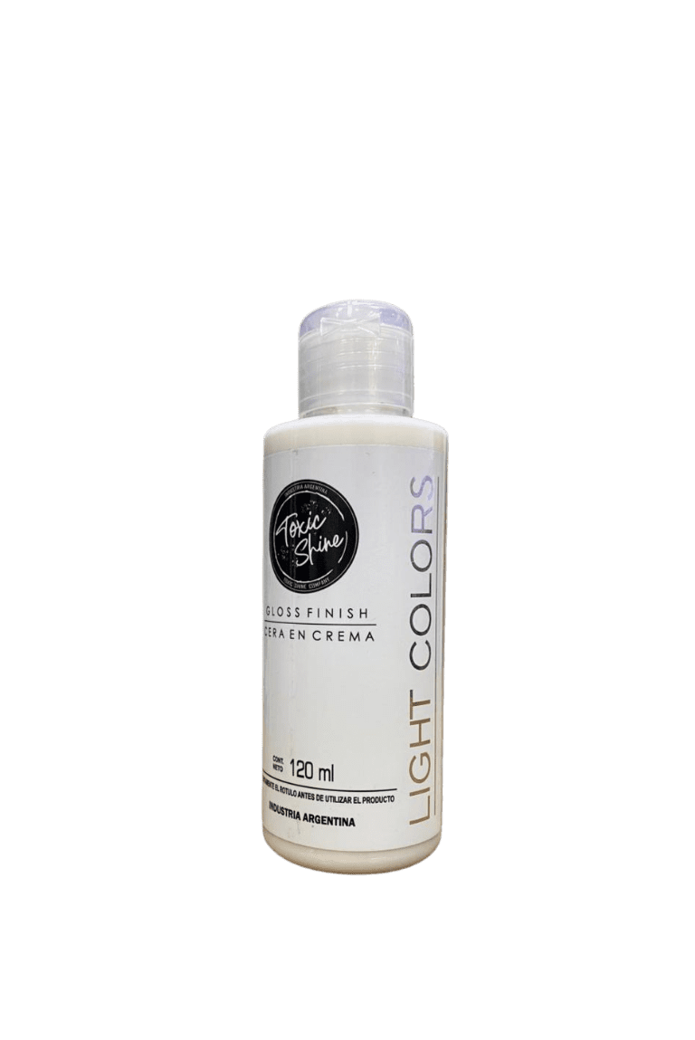 Light Colors Gloss Finish Mini Abrillantador colores claros 120 ml