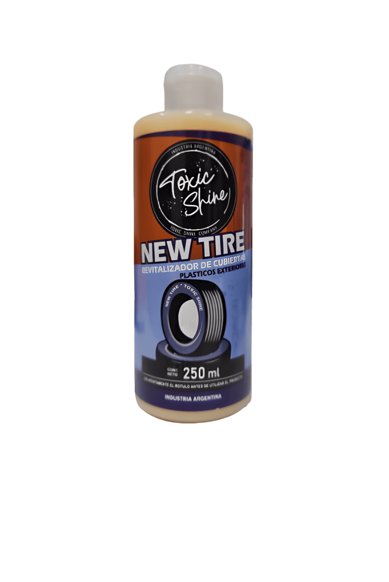 New Tire Revitalizador de Cubiertas y Plásticos 250 ML