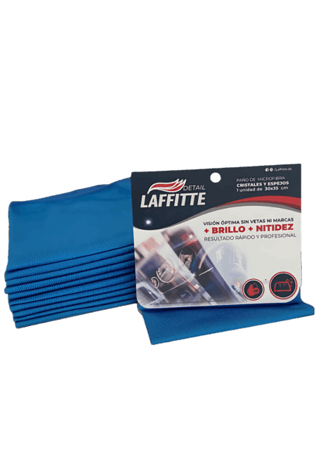 Paño Microfibra especial para vidrios 30x35 Laffitte