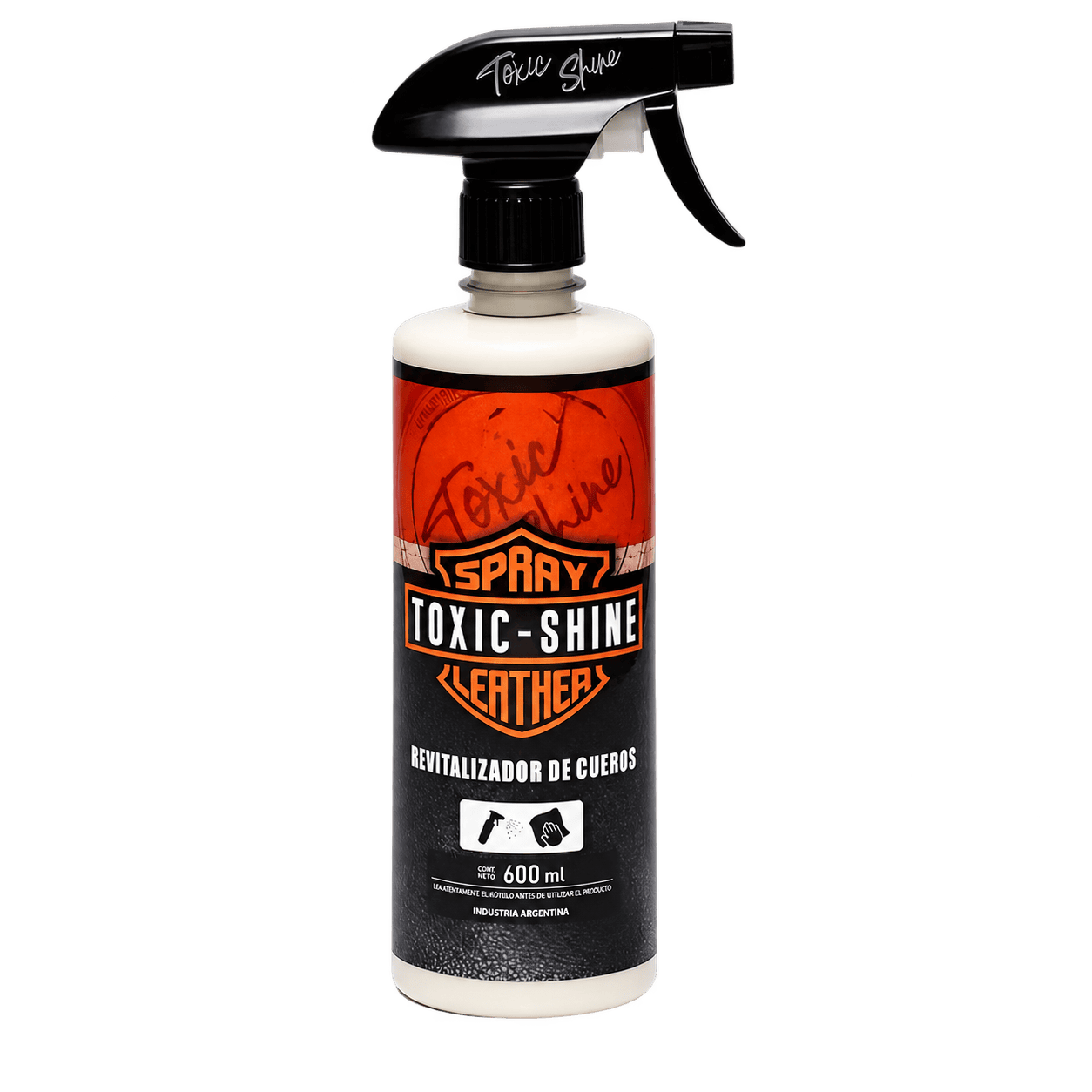 Toxic Shine Spray Leather Acondicionador De Cueros 600cc