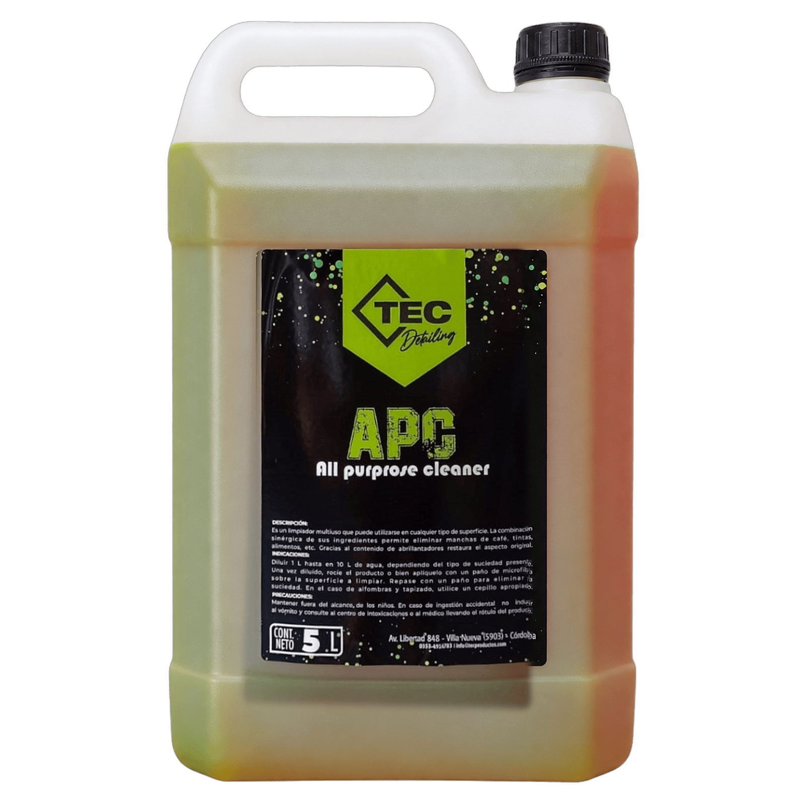 Apc All Purpose Cleaner X 5 L