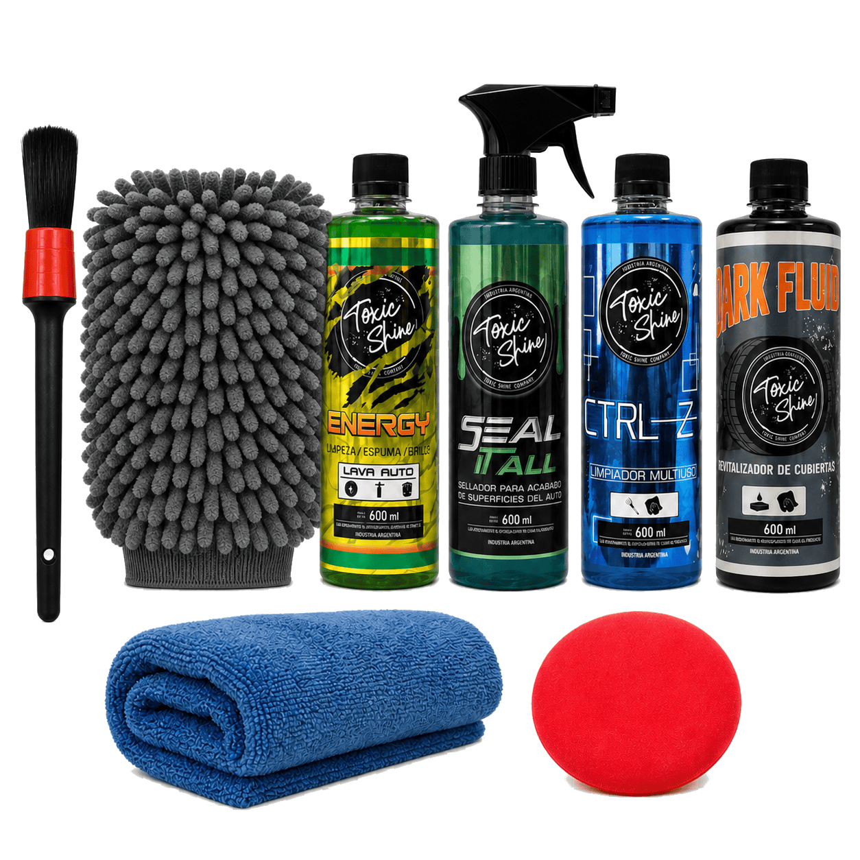 Kit combo de lavado para Motos/Cuatriciclos