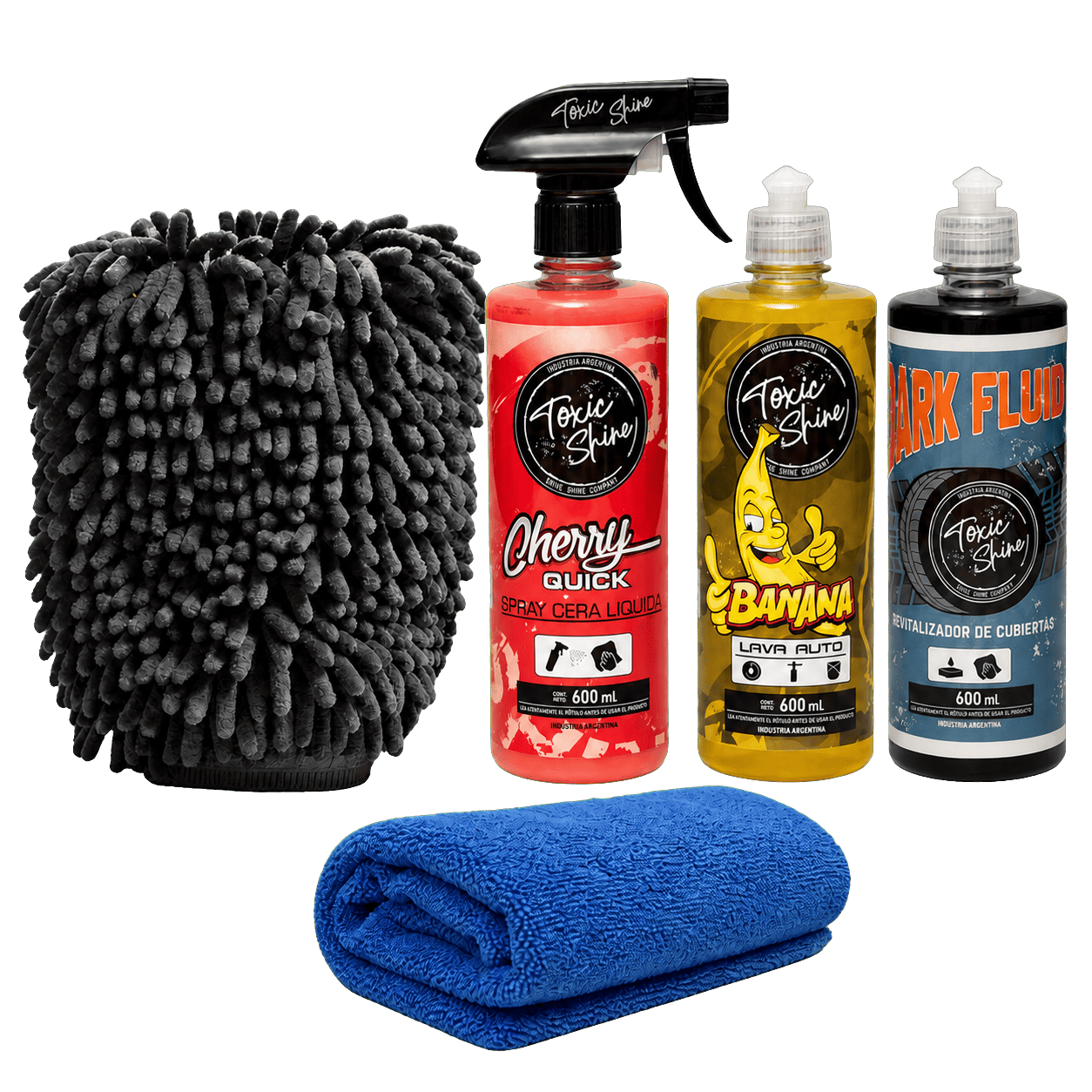Kit Combo Lavado Basico Brillo Exterior