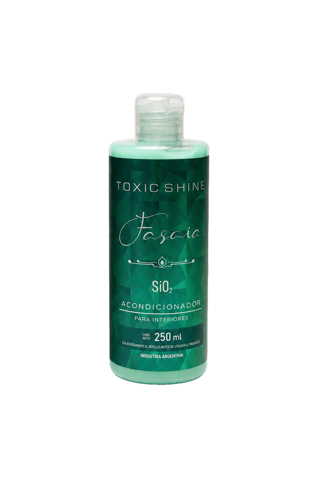 Fascia Toxic Shine Con Sio2 Acondicionador de plasticos 250 Ml