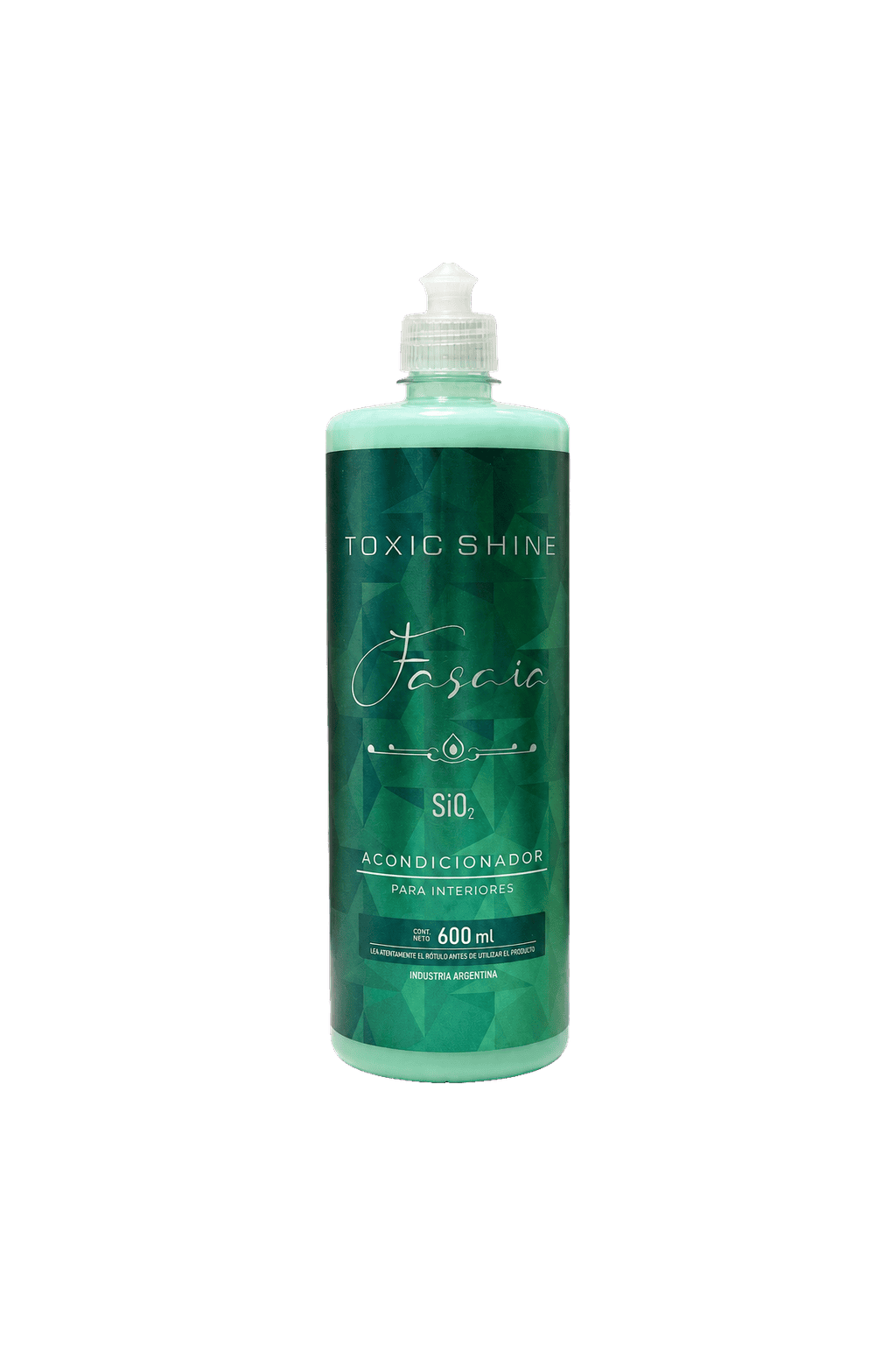 Fascia Toxic Shine Con Sio2 Acondicionador de plasticos 600 Ml