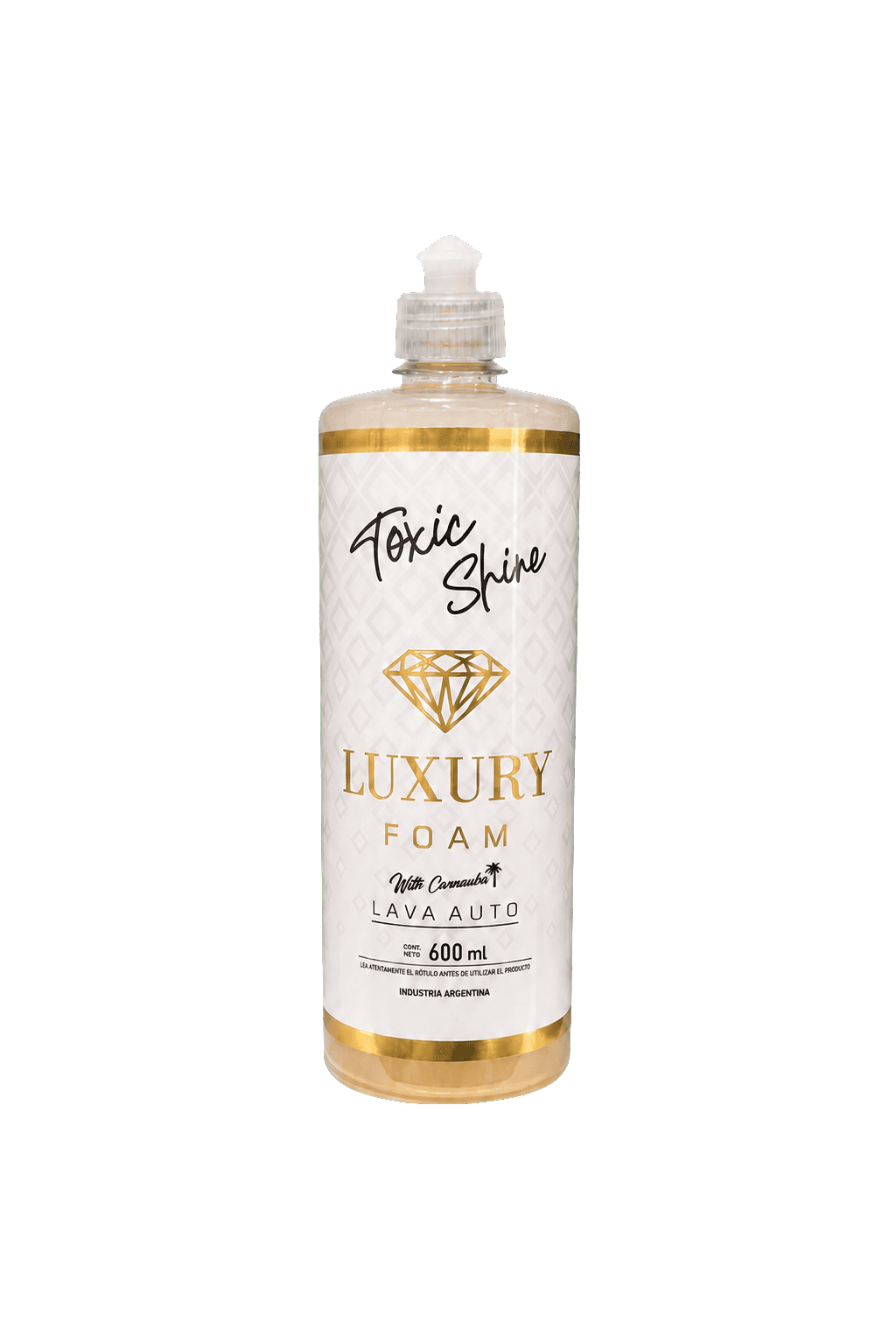Shampoo Luxury Foam Alta espuma y Brillo 600 Ml